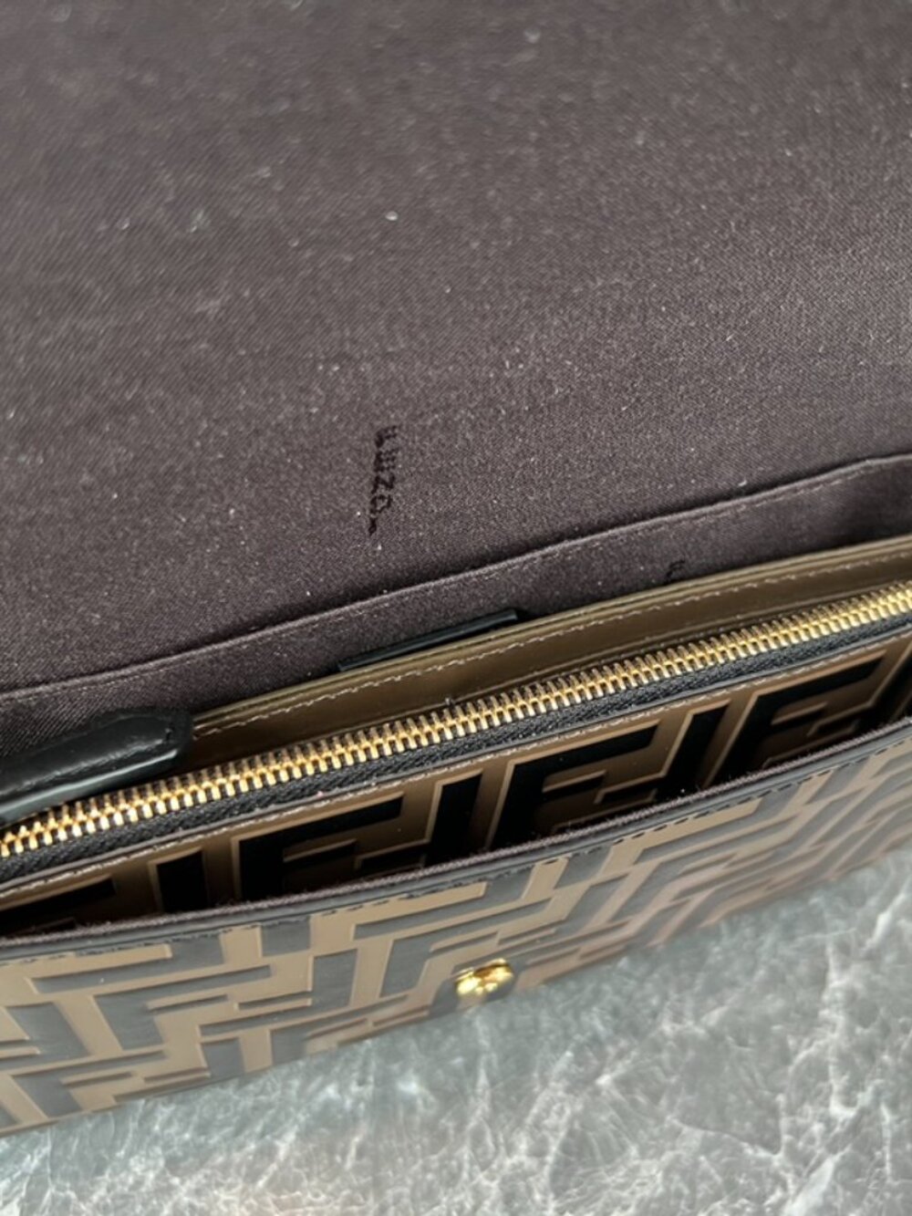 Fendi Geometric Flap Mini Handbag - Picture 5 of 9